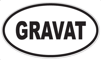 GRAVAT - Oval Magnet