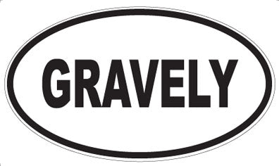 GRAVELY - Oval Magnet