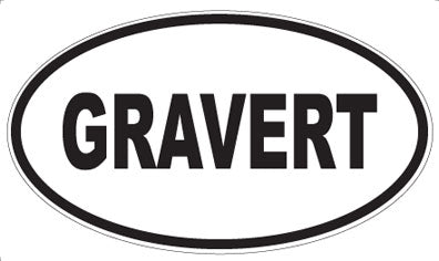 GRAVERT - Oval Magnet