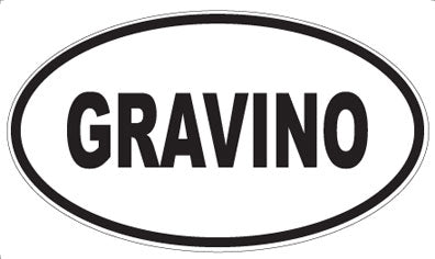 GRAVINO - Oval Magnet