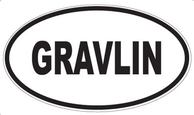 GRAVLIN - Oval Magnet
