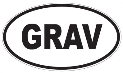 GRAV - Oval Magnet