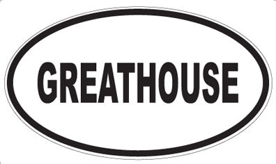 GREATHOUSE - Oval Magnet