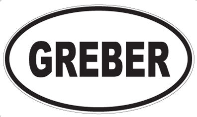 GREBER - Oval Magnet