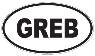 GREB - Oval Magnet