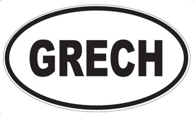 GRECH - Oval Magnet