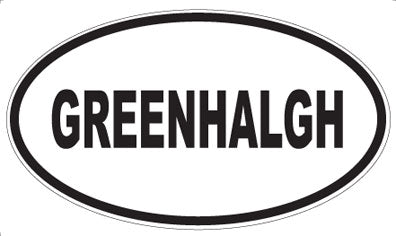 GREENHALGH - Oval Magnet