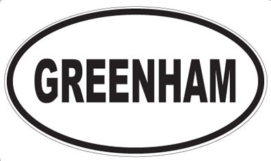 GREENHAM - Oval Magnet