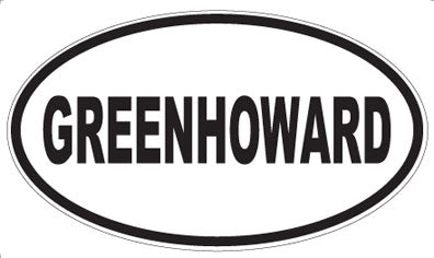 GREENHOWARD - Oval Magnet