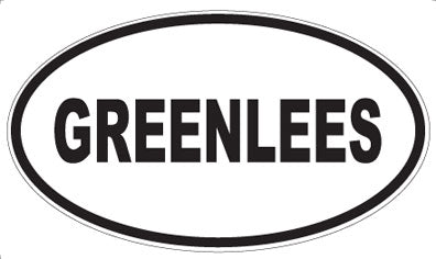 GREENLEES - Oval Magnet