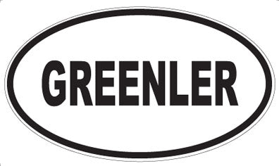 GREENLER - Oval Magnet