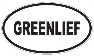 GREENLIEF - Oval Magnet