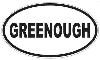 GREENOUGH - Oval Magnet