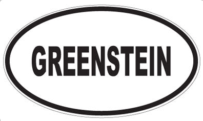 GREENSTEIN - Oval Magnet