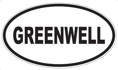 GREENWELL - Oval Magnet