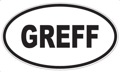 GREFF - Oval Magnet