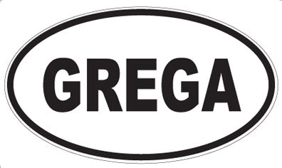 GREGA - Oval Magnet