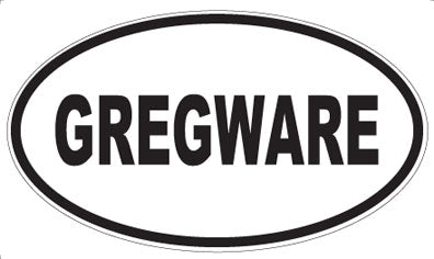 GREGWARE - Oval Magnet