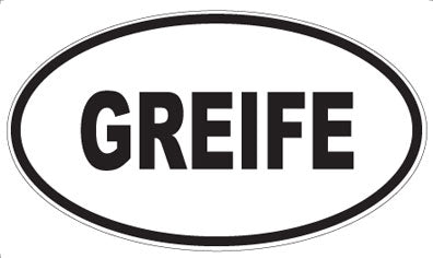 GREIFE - Oval Magnet