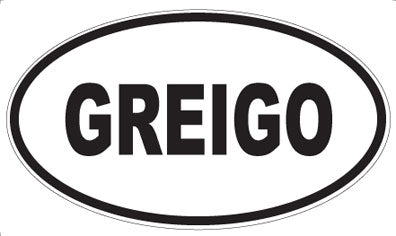 GREIGO - Oval Magnet