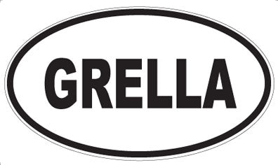 GRELLA - Oval Magnet