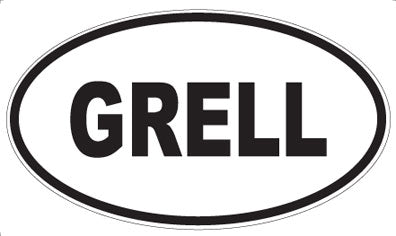 GRELL - Oval Magnet