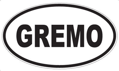 GREMO - Oval Magnet