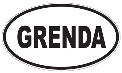 GRENDA - Oval Magnet