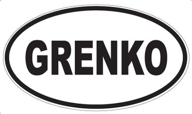 GRENKO - Oval Magnet