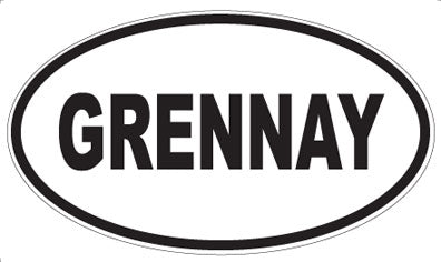 GRENNAY - Oval Magnet