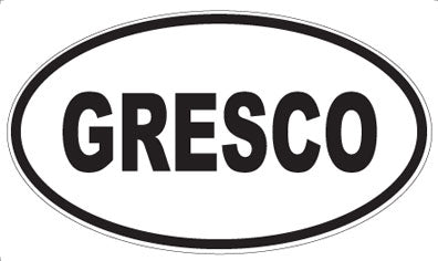 GRESCO - Oval Magnet