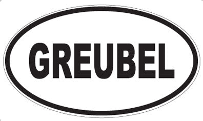 GREUBEL - Oval Magnet