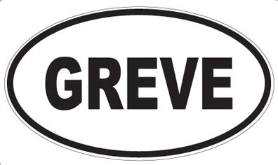 GREVE - Oval Magnet