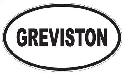 GREVISTON - Oval Magnet