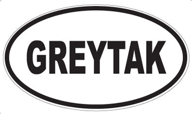 GREYTAK - Oval Magnet
