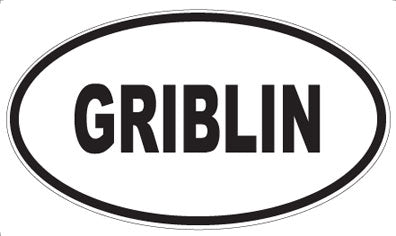 GRIBLIN - Oval Magnet