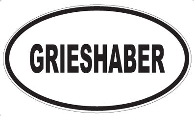 GRIESHABER - Oval Magnet