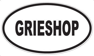 GRIESHOP - Oval Magnet