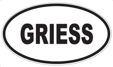 GRIESS - Oval Magnet