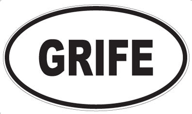 GRIFE - Oval Magnet