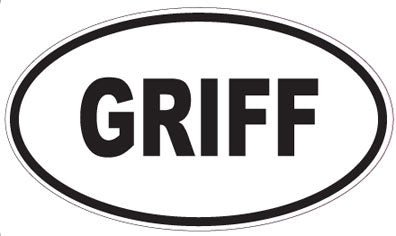 GRIFF - Oval Sticker