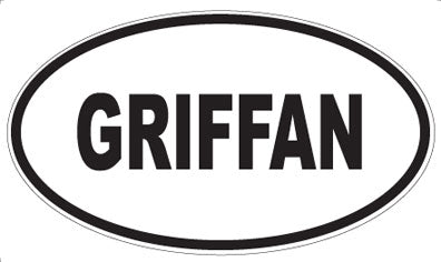 GRIFFAN - Oval Magnet