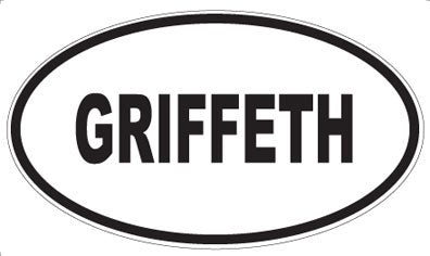 GRIFFETH - Oval Magnet
