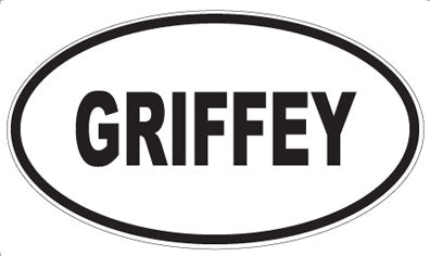GRIFFEY - Oval Magnet