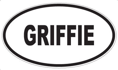 GRIFFIE - Oval Magnet