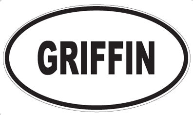 GRIFFIN - Oval Magnet