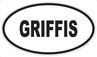 GRIFFIS - Oval Magnet