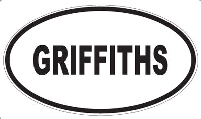 GRIFFITHS - Oval Magnet
