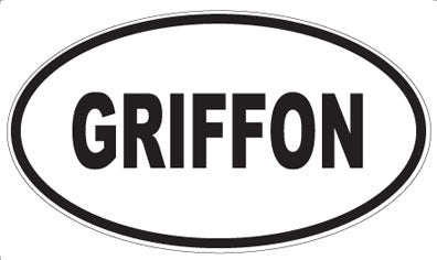 GRIFFON - Oval Magnet