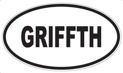 GRIFFTH - Oval Magnet